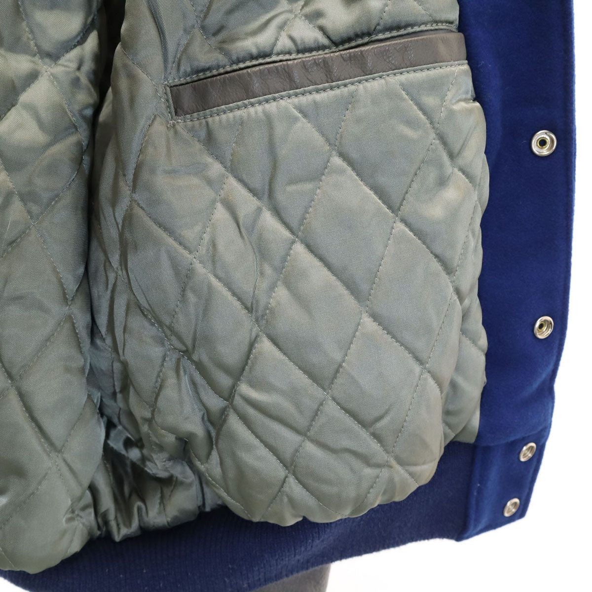 Golden Bear ゴールデンベア 90s USA製 オールド スタジャン XL ブルー ジャケット メンズ