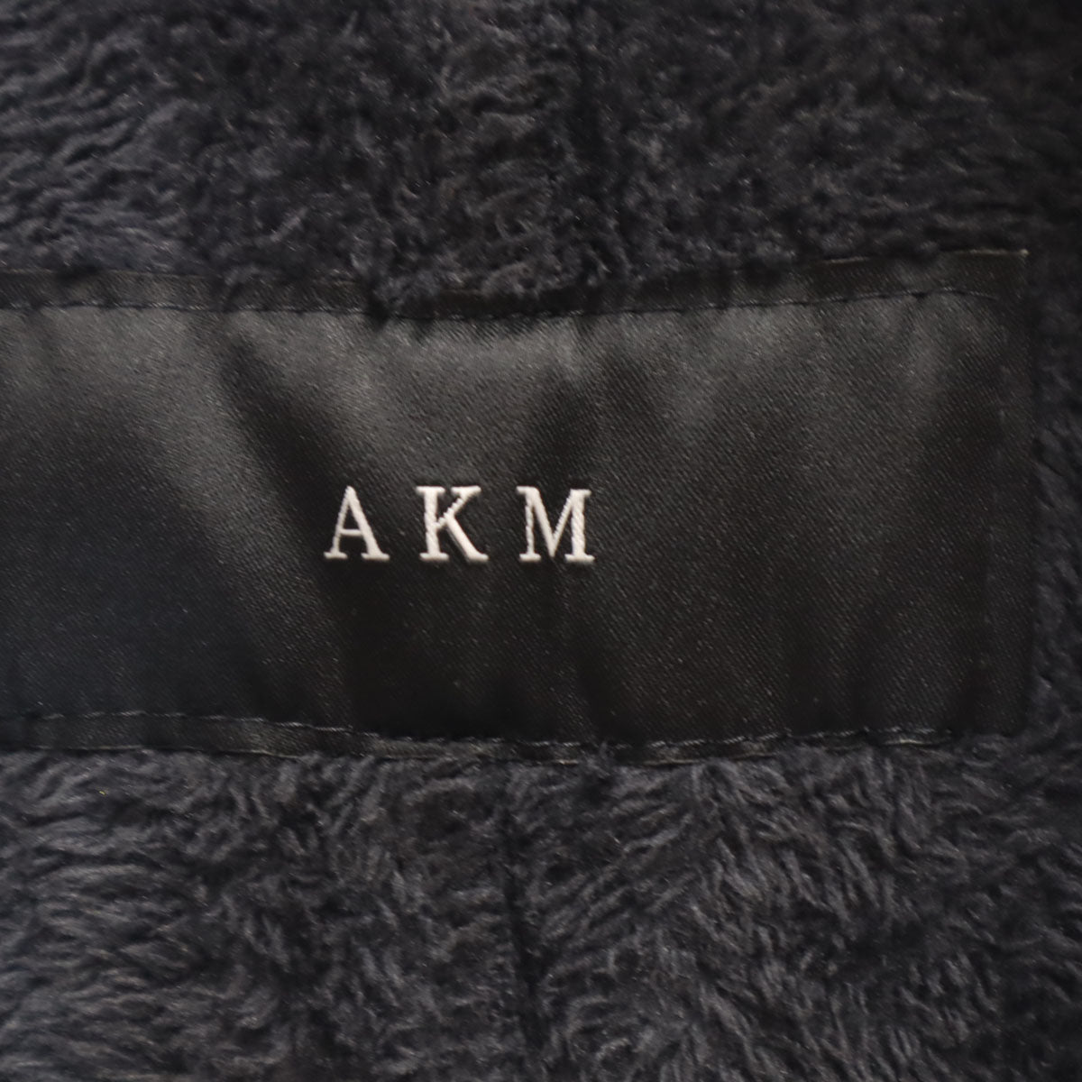 美品 AKM エイケイエム ペイズリ柄 ベロア ジャケット S ブラック メンズ