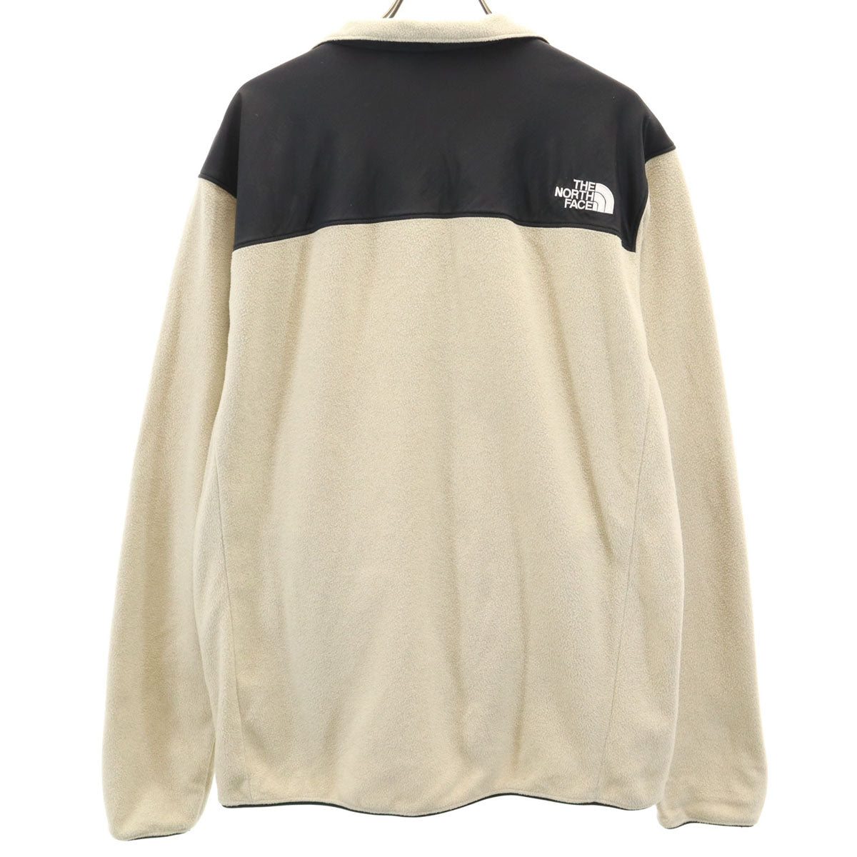 美品 THE NORTH FACE ノースフェイス マウンテンバーサ マイクロ フリースジャケット XXL ベージュ系 アウトドア NL72304 メンズ