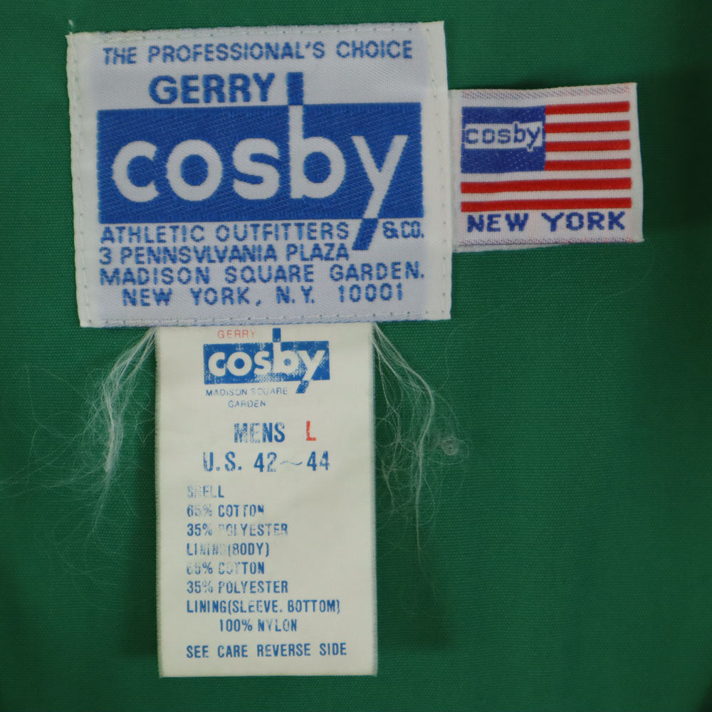 GERRY COSBY ジェリーコスビー マウンテンパーカー L ブルー ポケッタブル メンズ
