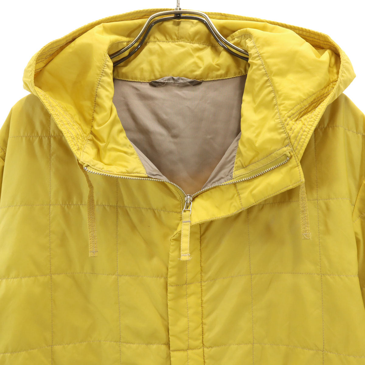 45R フォーティーファイブアール キルティングジャケット M イエロー 45rpm レディース