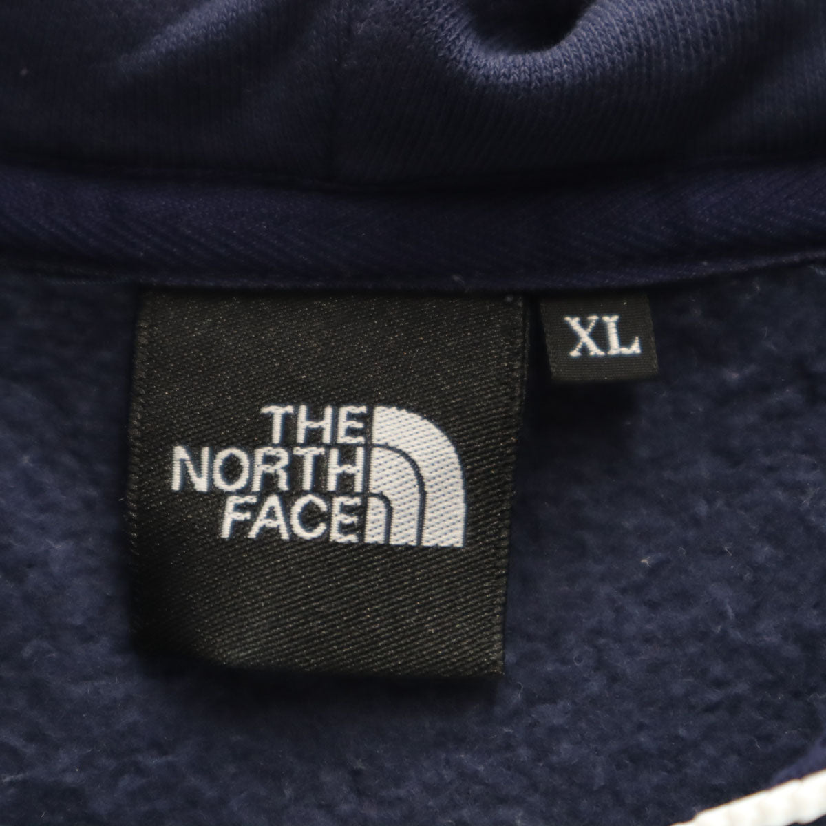 THE NORTH FACE ノースフェイス 長袖 リアビュー スウェット ジップパーカー XL ネイビー NT11530 アウトドア 裏起毛 メンズ