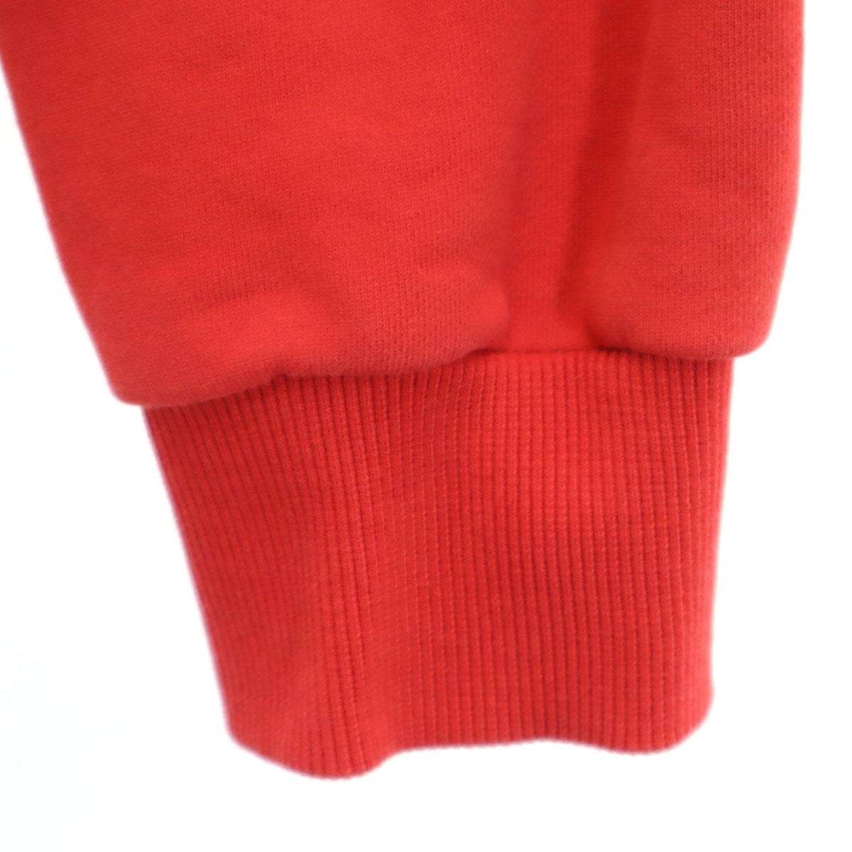 美品 DIESEL ディーゼル ブルガリア製 長袖 スウェットパーカー S レッド メンズ