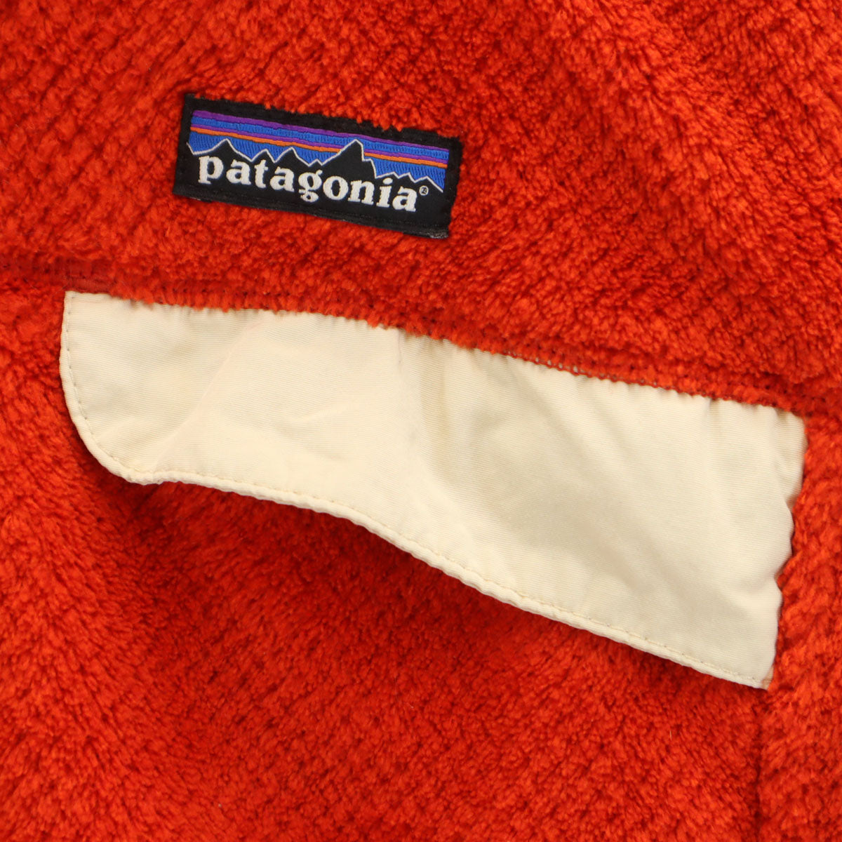 patagonia パタゴニア リツールスナップT フリースジャケット L 朱色 25442FA14 アウトドア プルオーバー レディース