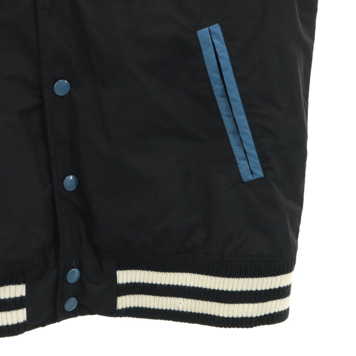 FRANKLIN&MARSHALL フランクリンマーシャル スタジャン M ブラック 中綿 メンズ