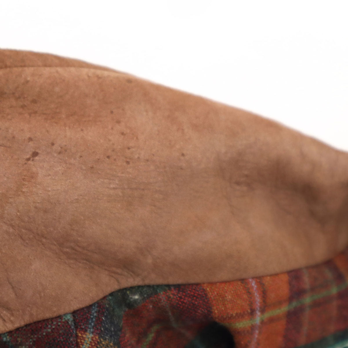 LAUREN RALPH LAUREN ローレンラルフローレン チェック柄 キルティングコート S ブラウン レディース