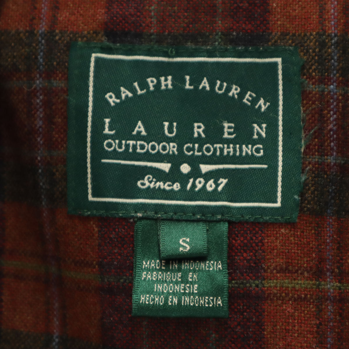 LAUREN RALPH LAUREN ローレンラルフローレン チェック柄 キルティング