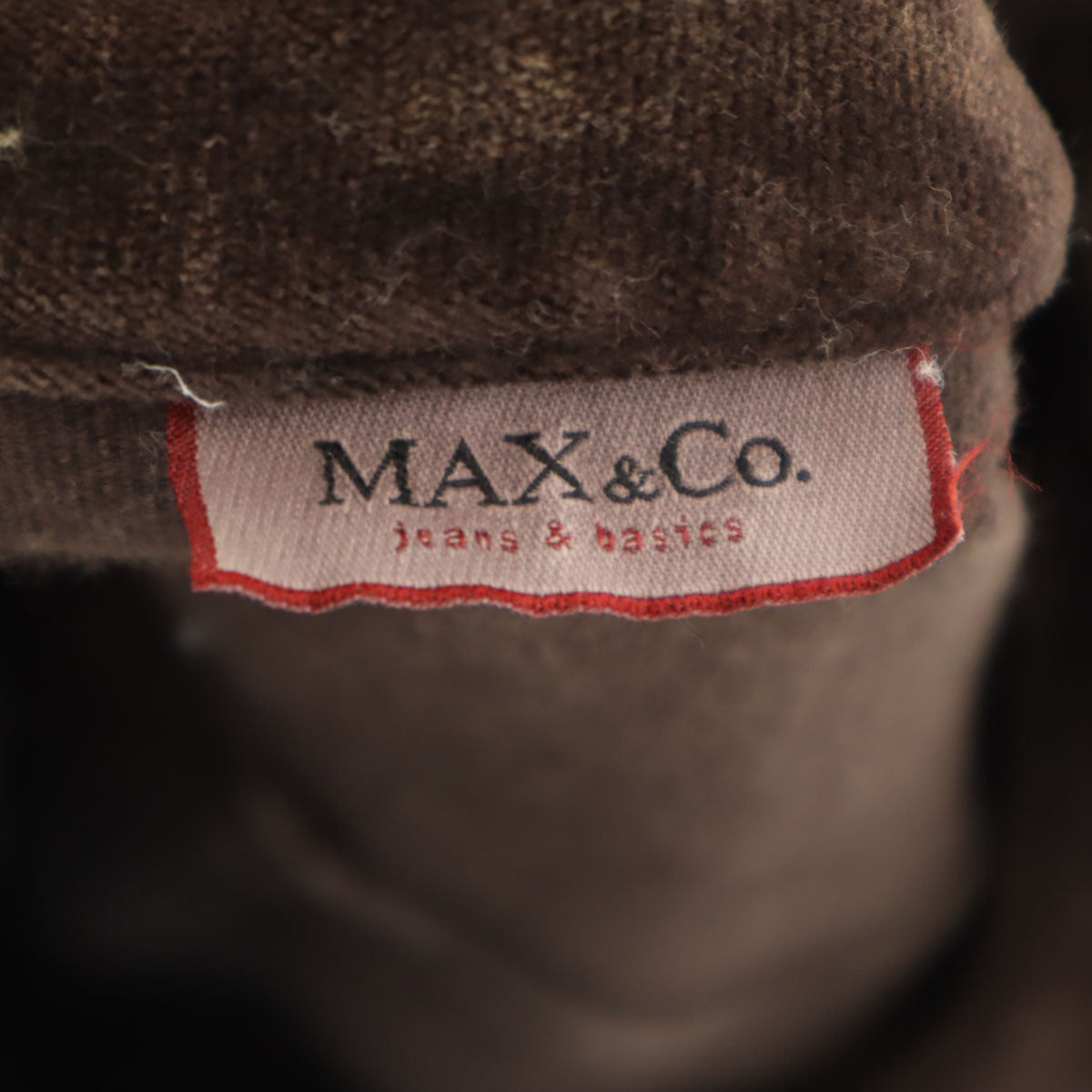 MAX&CO マックスアンドコー ジャケット 44 ブラウン系 ストレッチ レディース