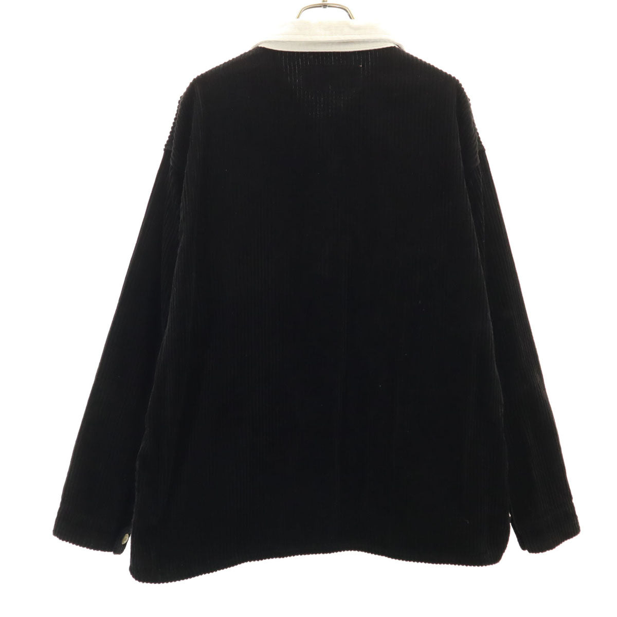 UNIVERSAL OVERALL ユニバーサルオーバーオール コーデュロイ カバーオール S ブラック メンズ