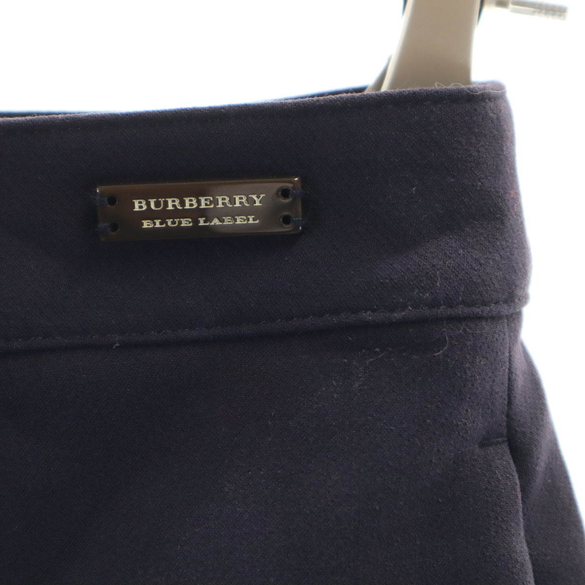 美品 BURBERRY LONDON BLUE LABEL バーバリー ロンドン ブルーレーベル ジャケット 上下 セットアップ 38 ネイビー 三陽商会 レディース