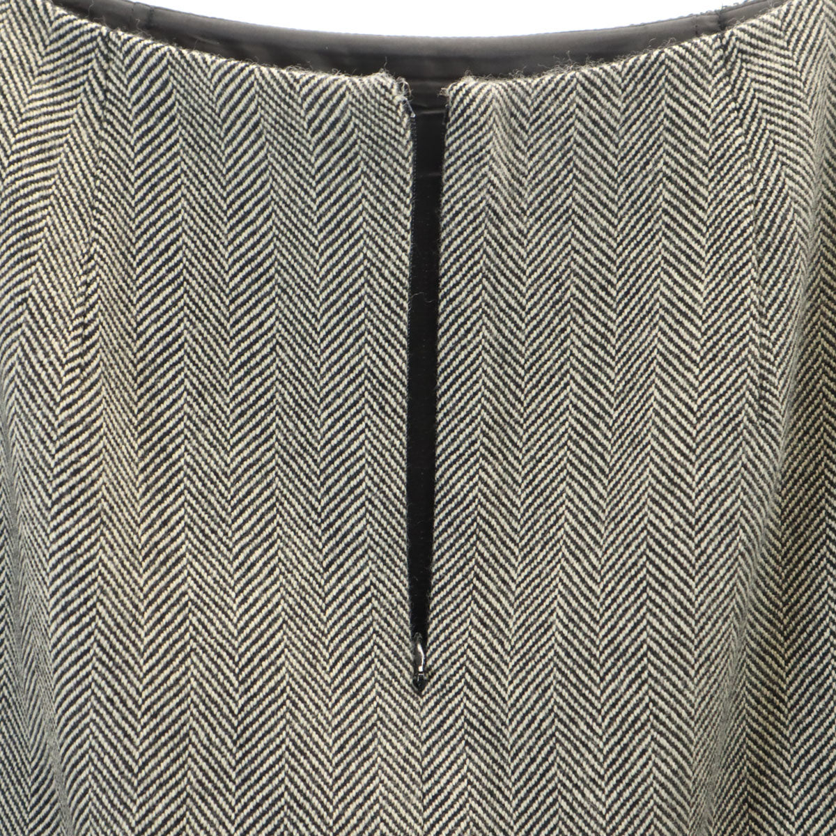 RALPH LAUREN COLLECTION ラルフローレン コレクション ヘリンボーン ダブルブレスト スカートスーツ 上下 セットアップ 11 グレージュ レディース