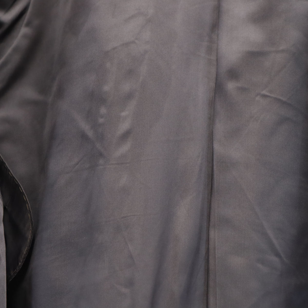 TROJAN トロージャン 日本製 ストライプ柄 エルメネジルドゼニア生地 スーツ 上下 セットアップ AB5 チャコールグレー メンズ