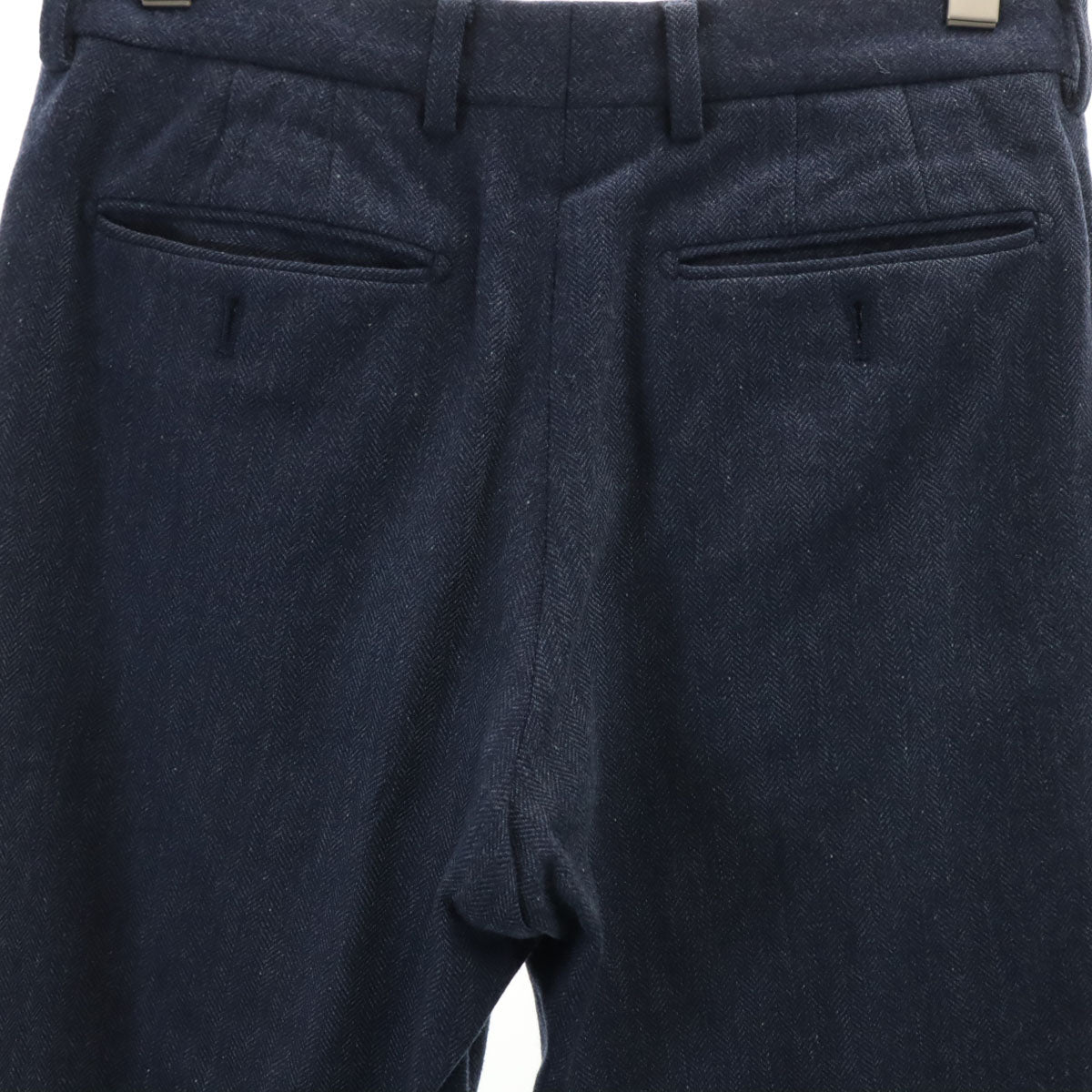 Paul Smith LONDON ポールスミスロンドン 日本製 ヘリンボーン スーツ 上下 セットアップ M/76 ネイビー メンズ