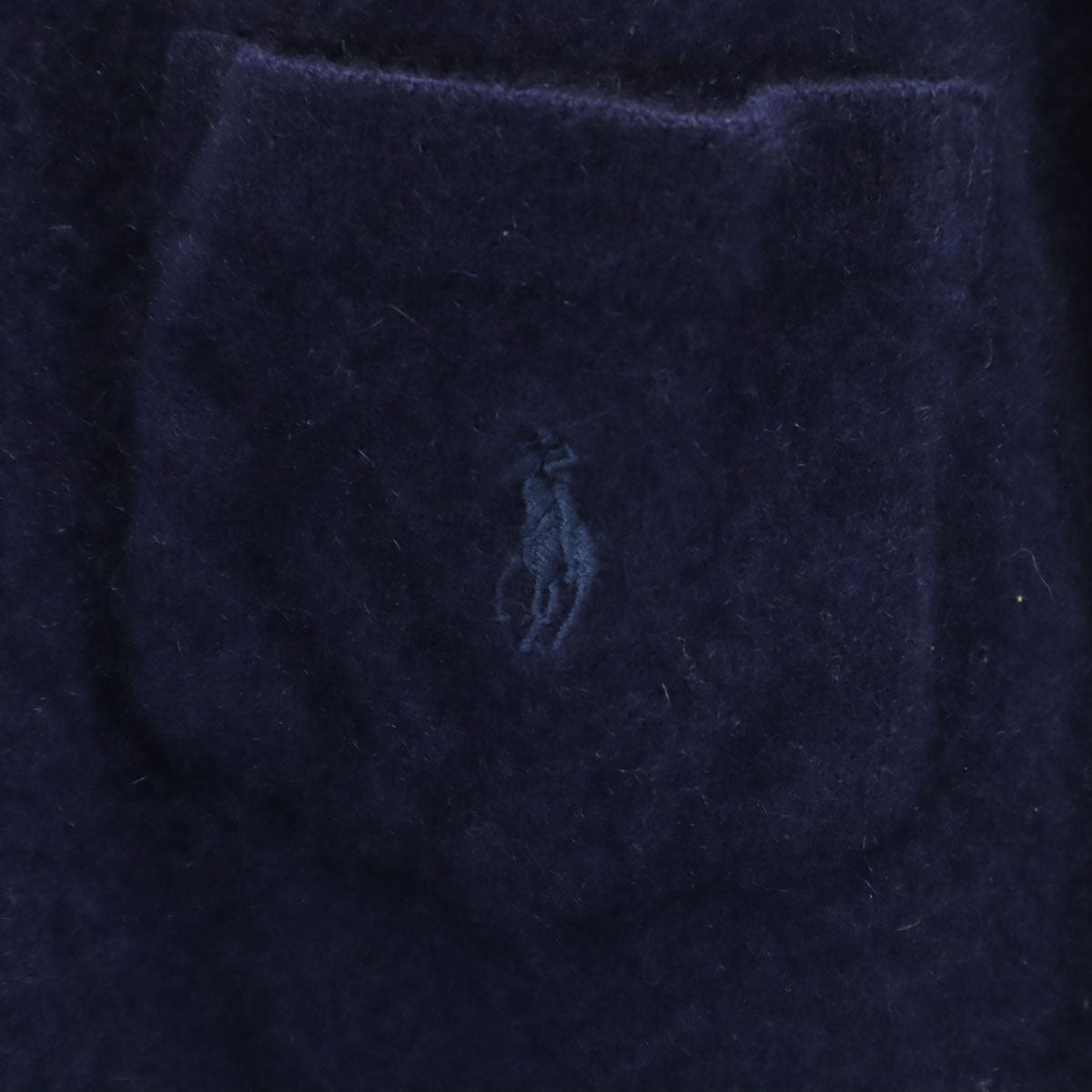 POLO RALPH LAUREN ポロラルフローレン カシミヤ100％ 長袖 セーター XS ネイビー ニット レディース