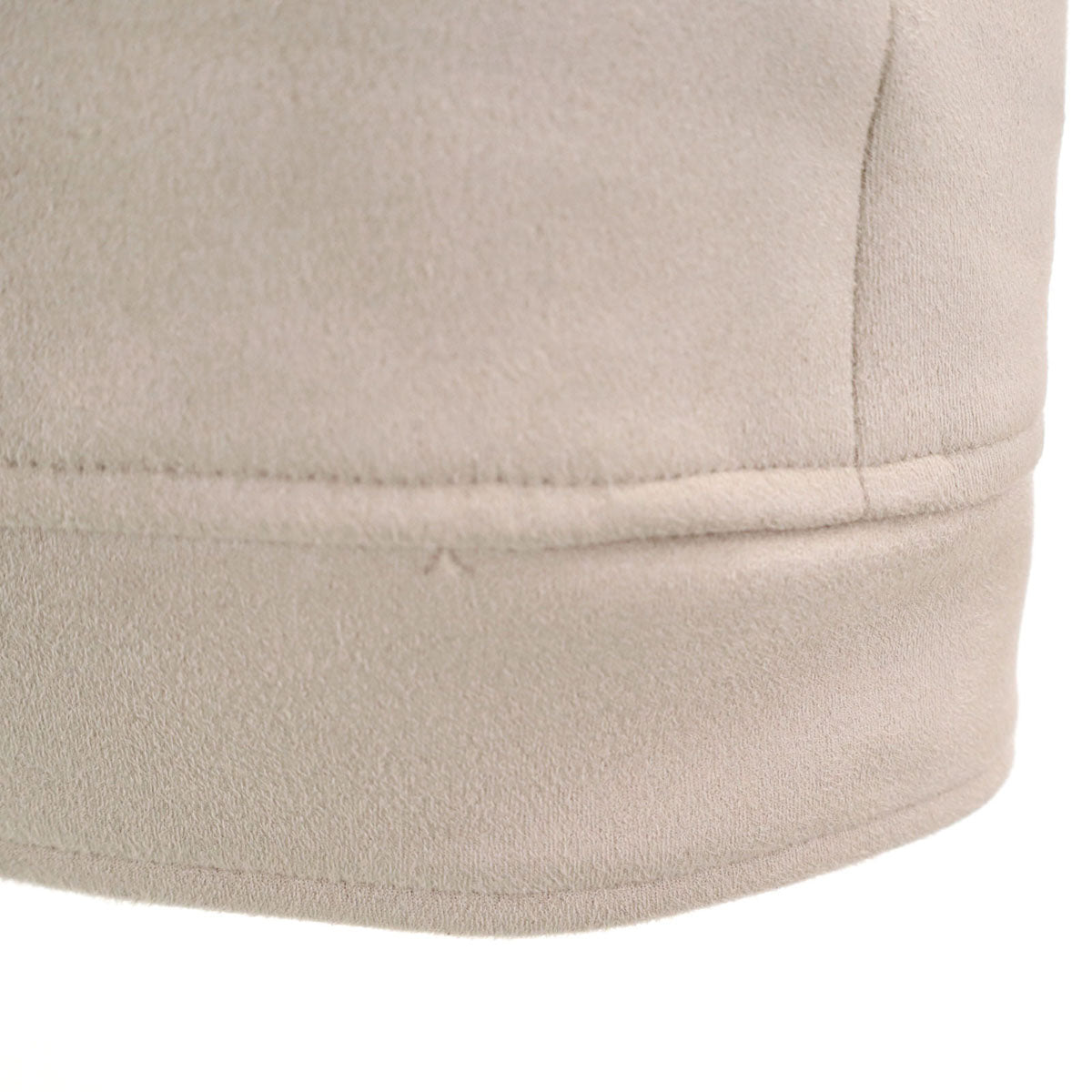 AOURE アウール ポンチェスエード シングルライダースジャケット M グレージュ メンズ