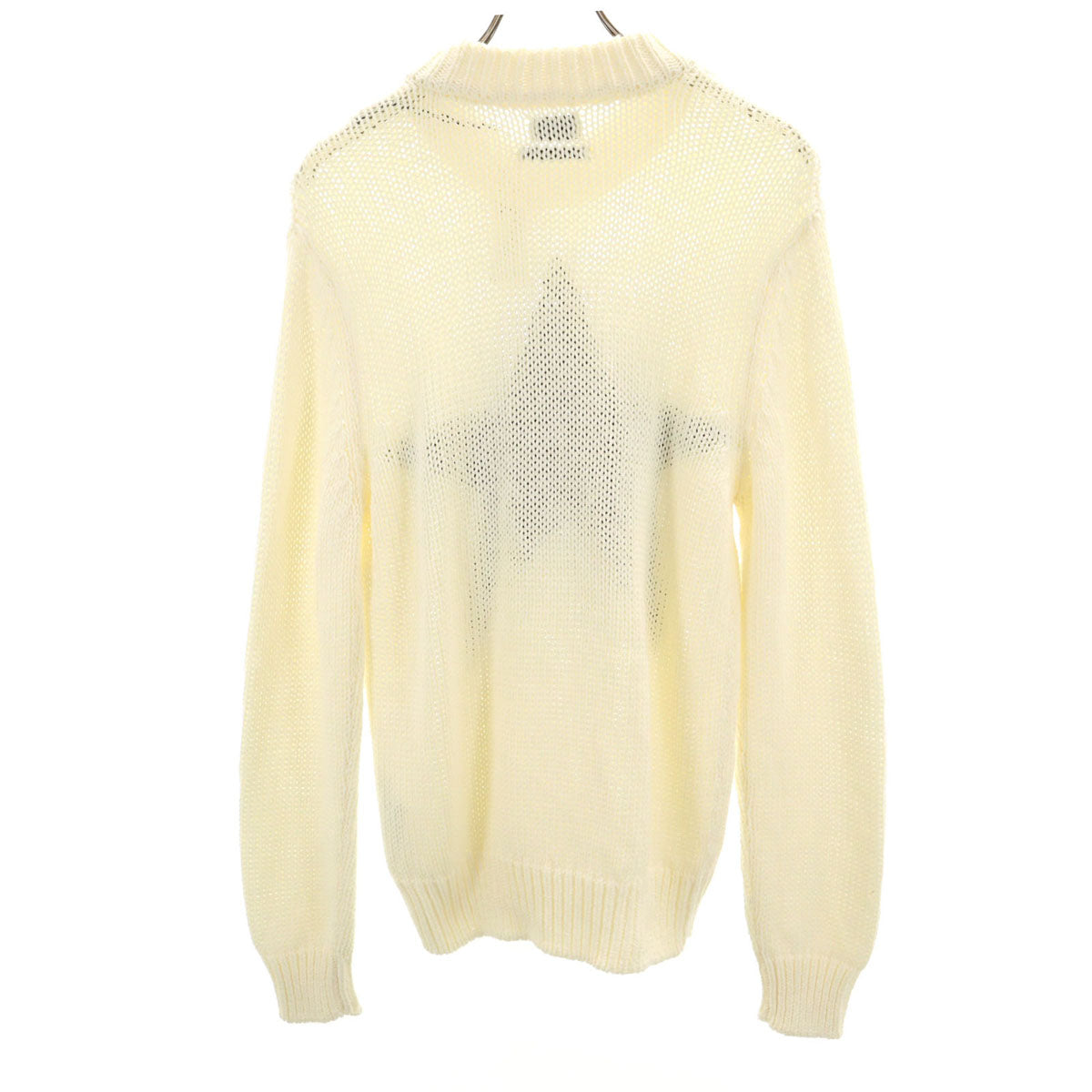 未使用 DIESEL ディーゼル スター 長袖 セーター S オフホワイト レディース