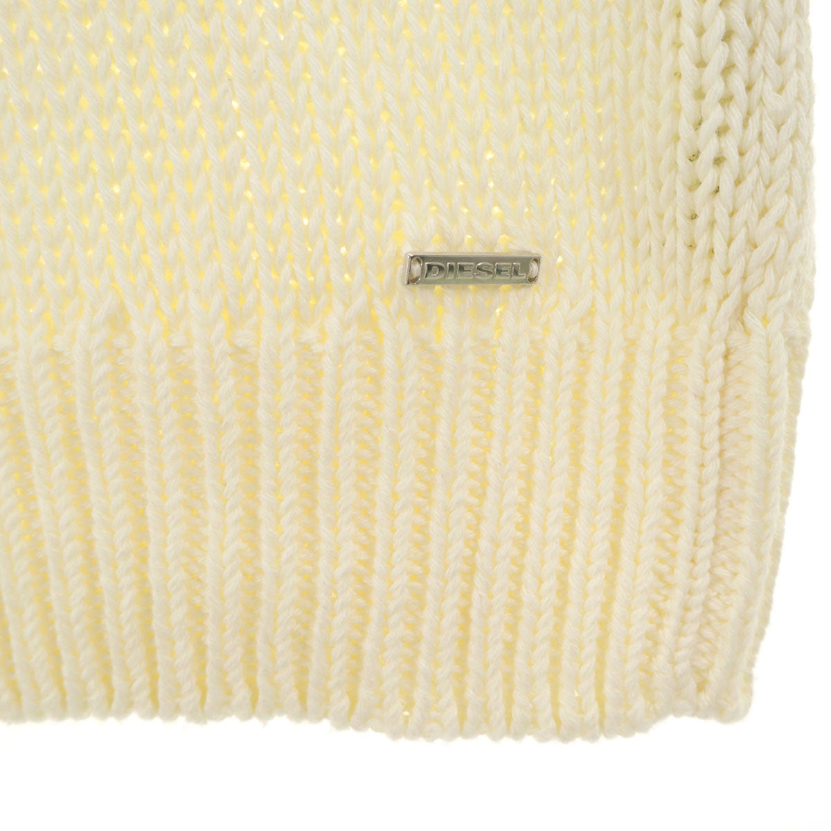 未使用 DIESEL ディーゼル スター 長袖 セーター S オフホワイト レディース