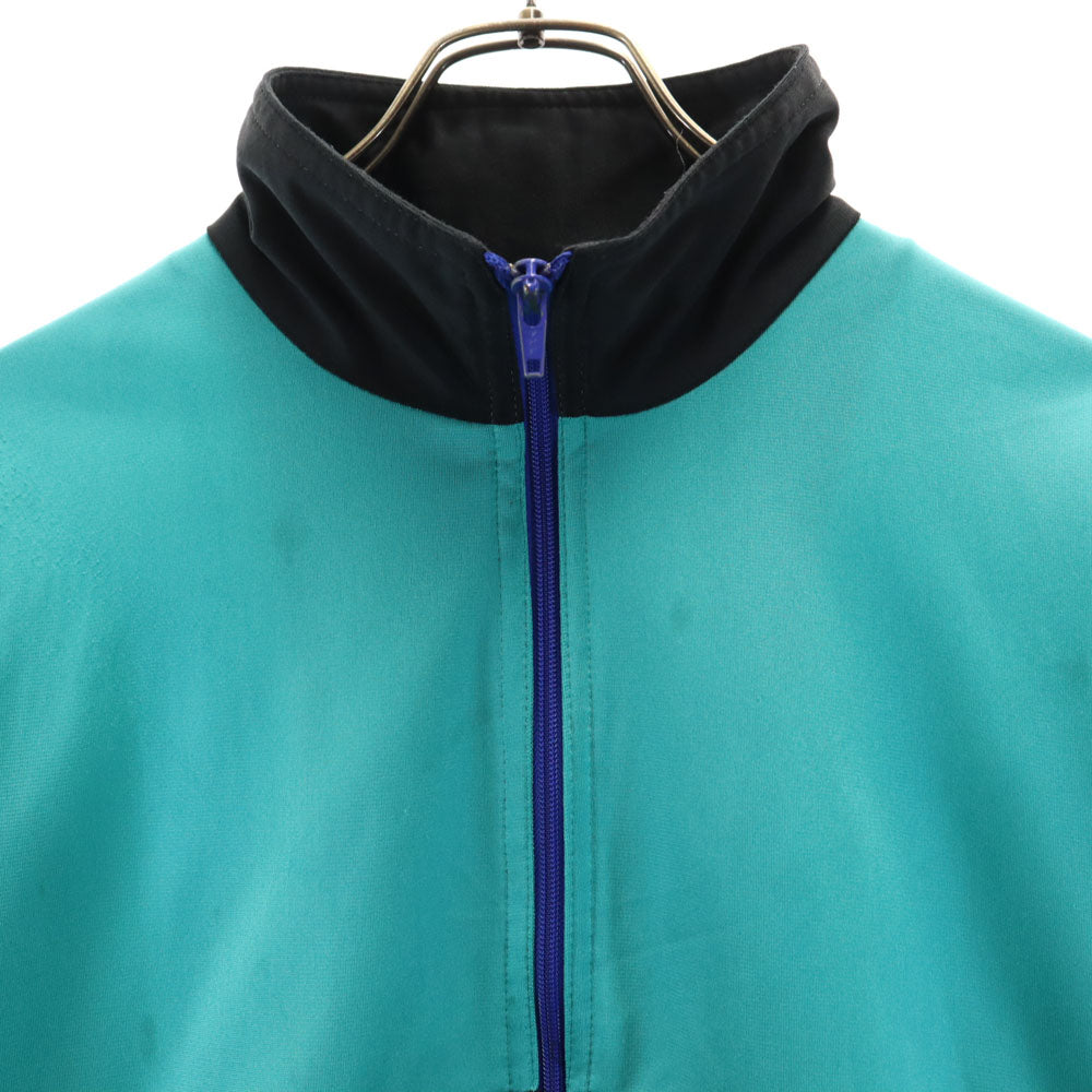 adidas アディダス 80s ヴィンテージ 万国旗タグ マルチカラー トレフォイルロゴ トラックジャケット 7 グリーン メンズ