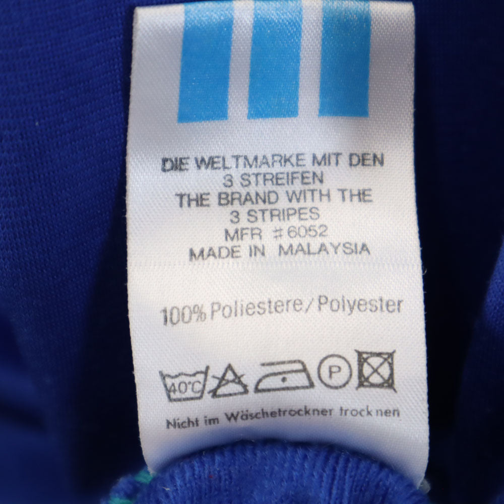 adidas アディダス 80s ヴィンテージ 万国旗タグ マルチカラー トレフォイルロゴ トラックジャケット 7 グリーン メンズ