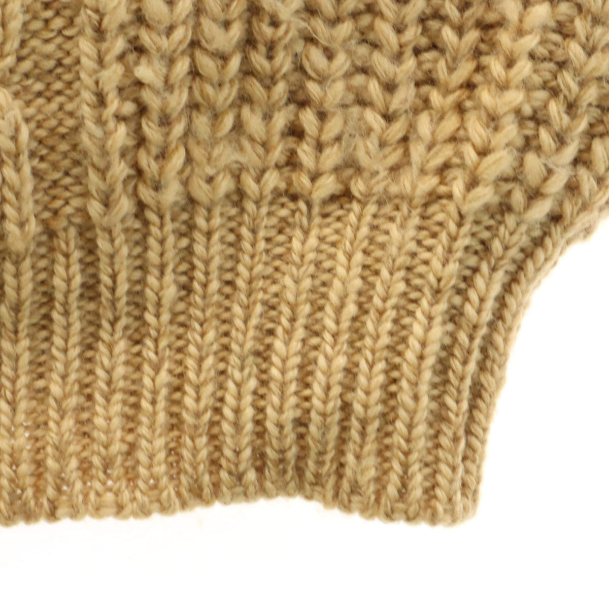 Alan Paine アランペイン 80s 90s イングランド製 オールド 長袖 タートルネック セーター 46 ベージュ ニット メンズ