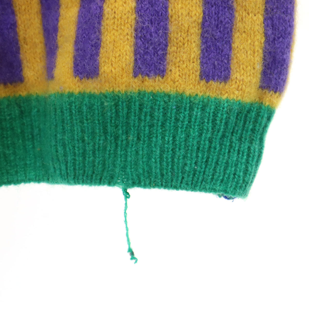 Zie Zae DESIGNER KNITWEAR 90s オールド 3D 長袖 セーター M ブルー系 ニット メンズ