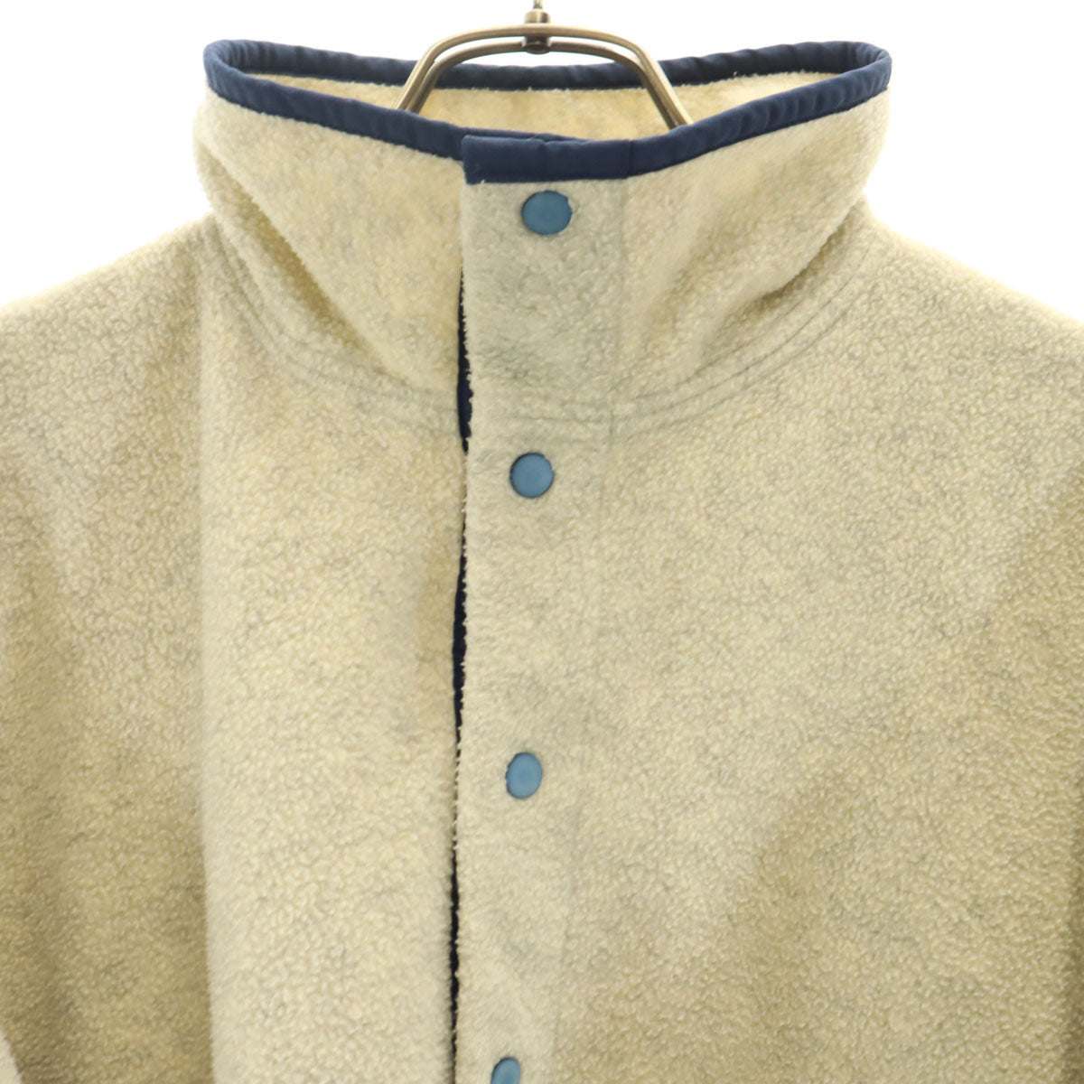 THE NORTH FACE ノースフェイス ハーフボタン フリースジャケット M アイボリー系 NA-3288 プルオーバー メンズ