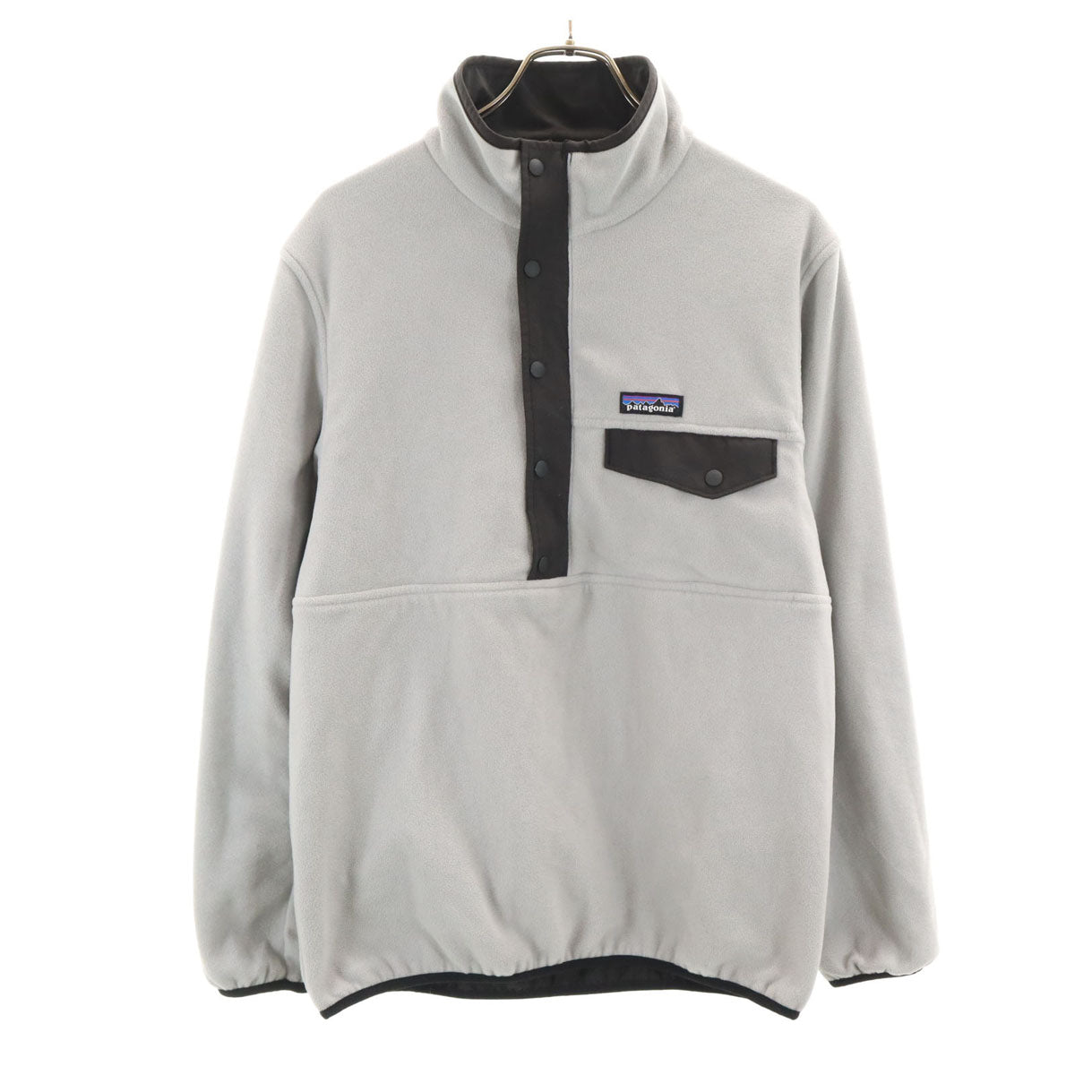 patagonia パタゴニア スナップT リバーシブル ジャケット S チャコールグレー 25385FA16 アウトドア プルオーバー メンズ