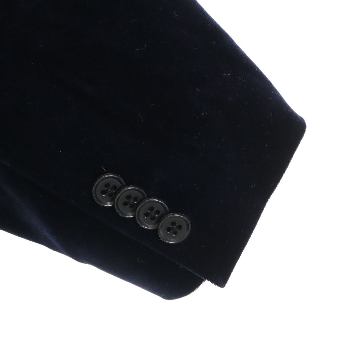 23ku HOMME 23区オム ベロア テーラードジャケット 48 ネイビー メンズ