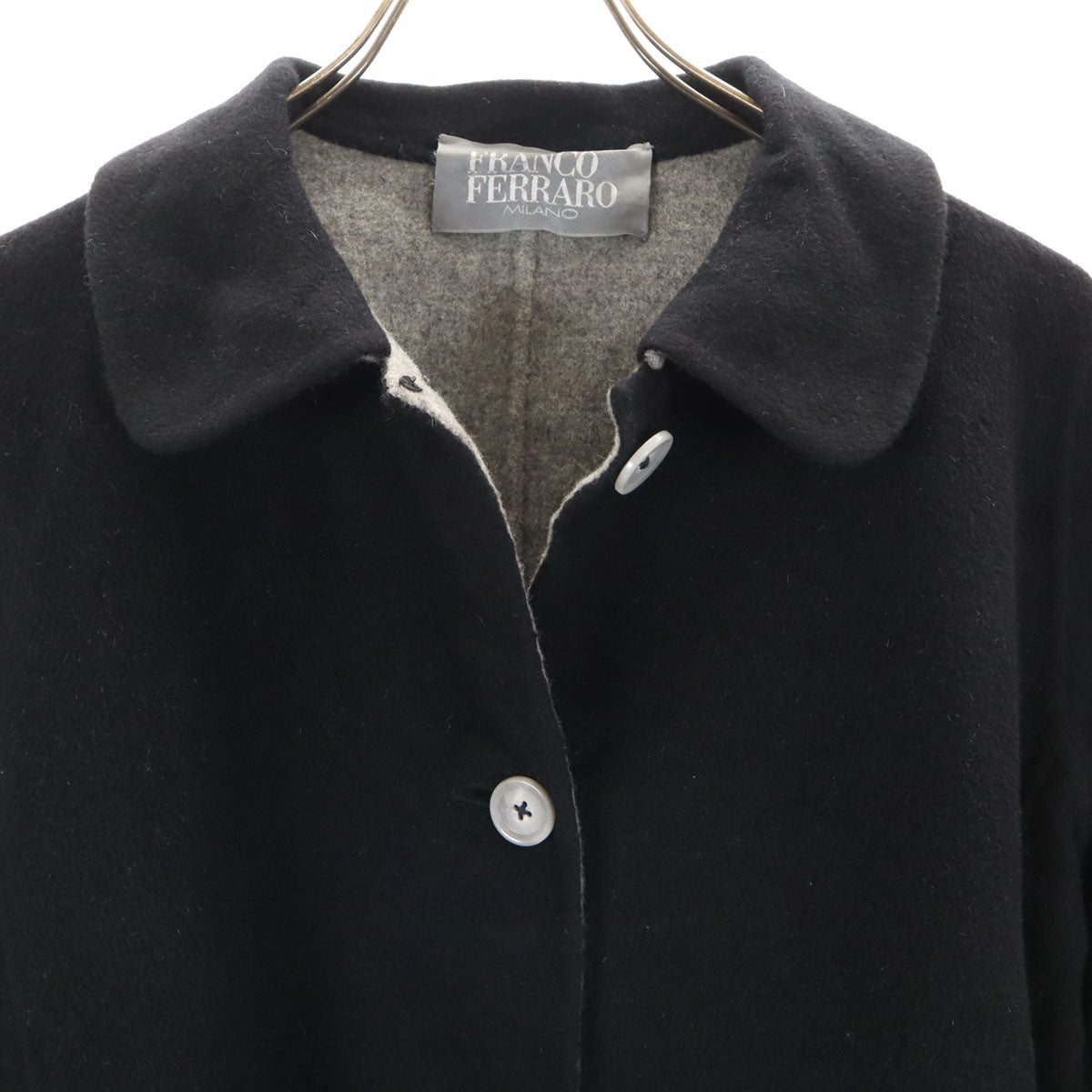 FRANCO FERRARO フランコフェラーロ ジャケット 3 ブラック レディース