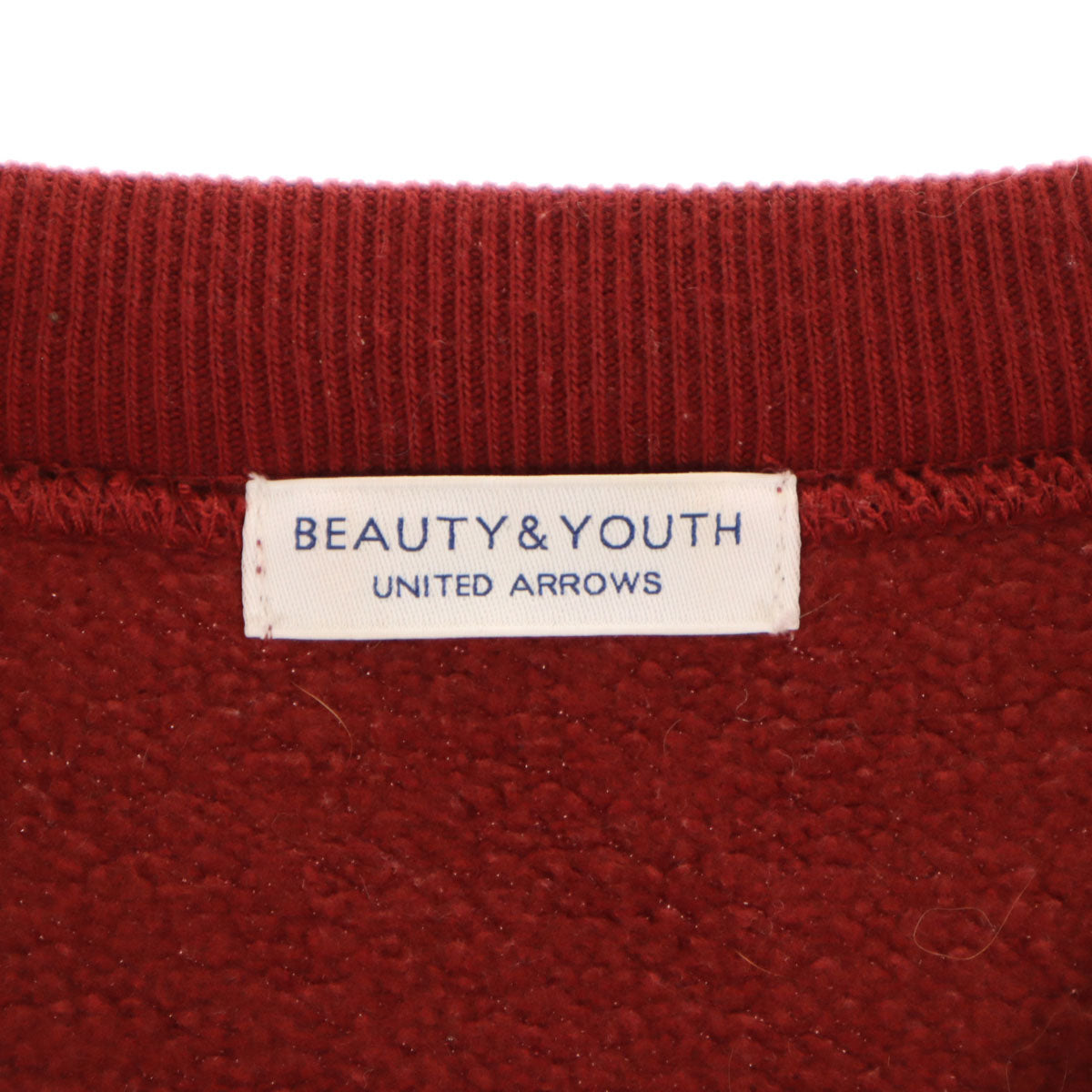 BEAUTY＆YOUTH UNITED ARROWS ビューティーアンドユース ユナイテッドアローズ スウェット トレーナー M レッド メンズ