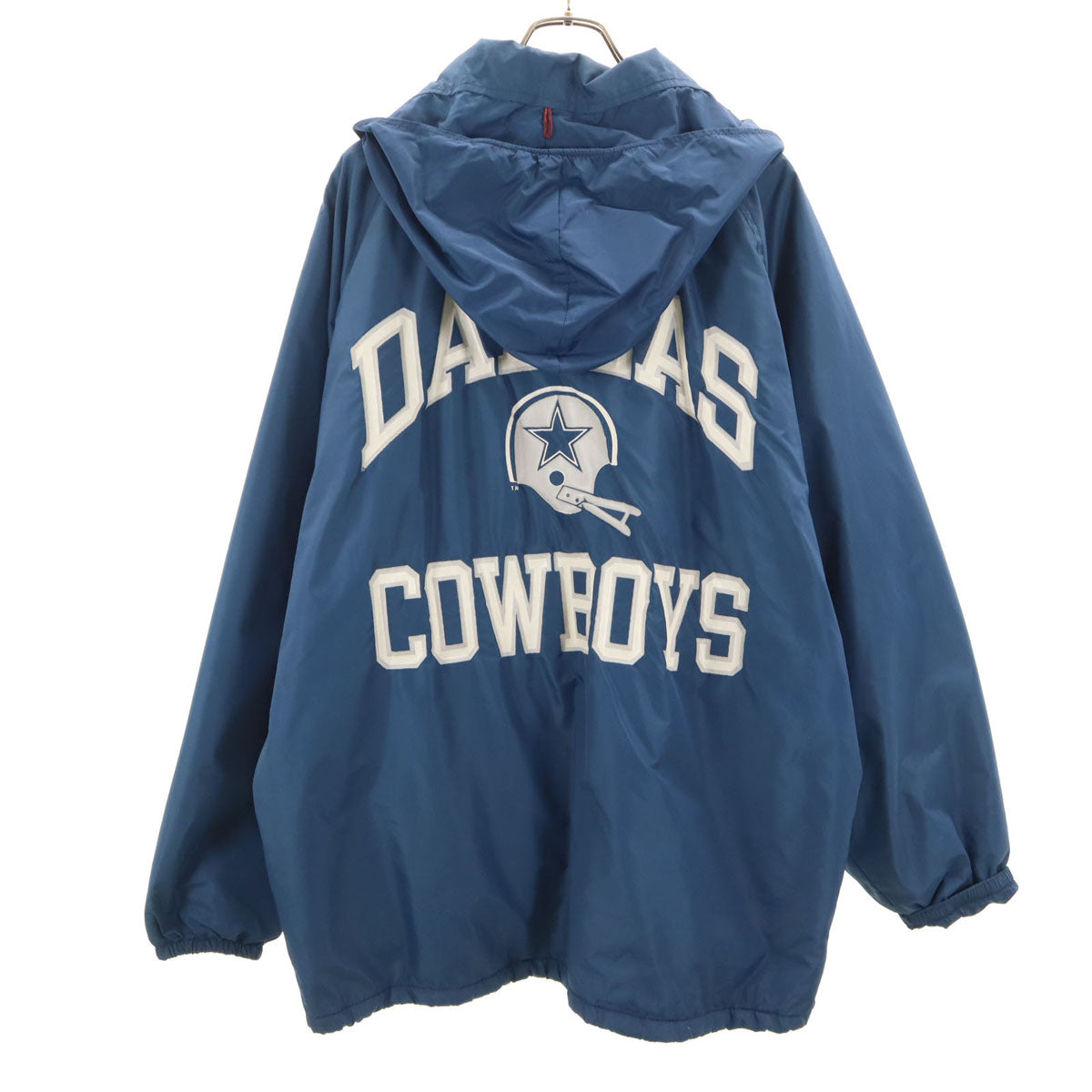 Champion チャンピオン 90s USA製 オールド Dallas Cowboys コーチジャケット XL ネイビー系 メンズ