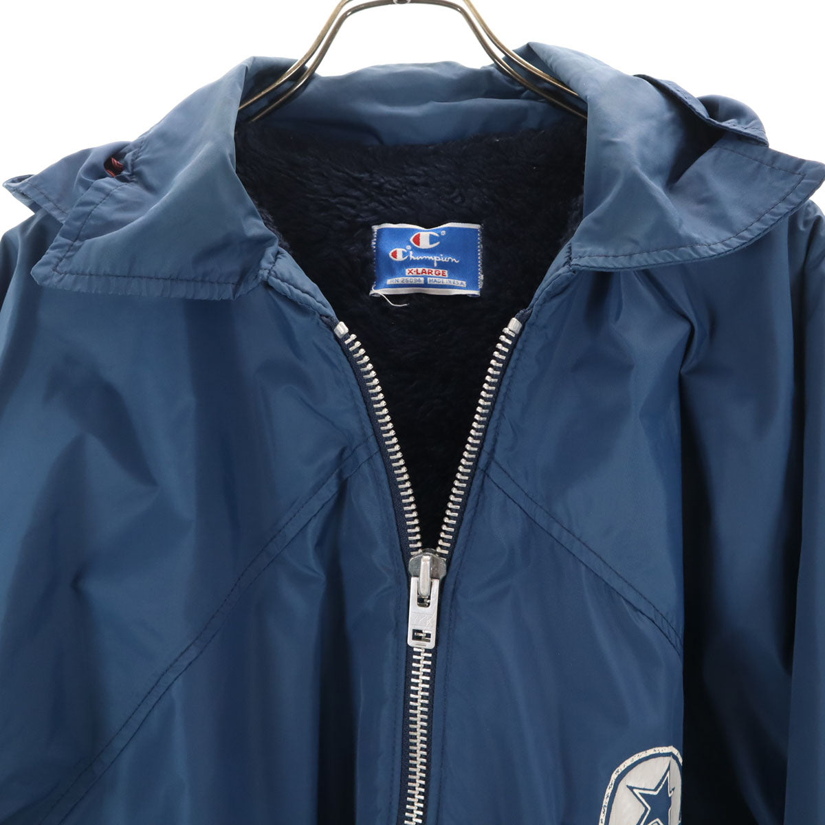 Champion チャンピオン 90s USA製 オールド Dallas Cowboys コーチジャケット XL ネイビー系 メンズ