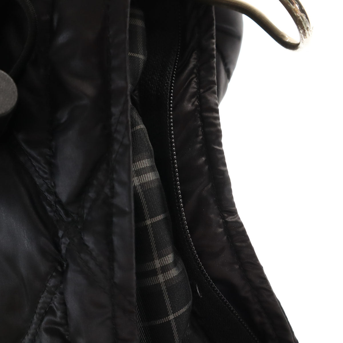 BURBERRY BLACK LABEL バーバリーブラックレーベル ダウンジャケット S ブラック 三陽商会 メンズ