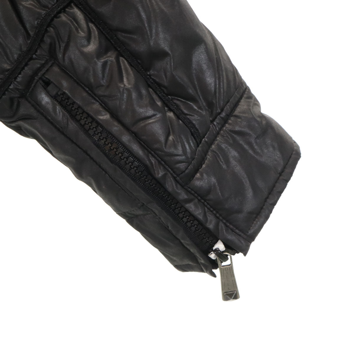 DIESEL ディーゼル 中綿ジャケット S ブラック レディース