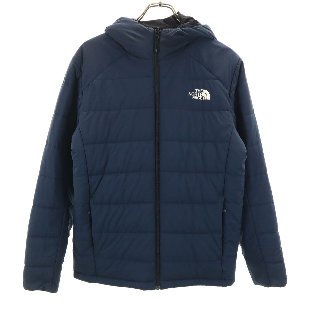 THE NORTH FACE ザノースフェイス エニータイムインサレーテッドフーディ 中綿ジャケット M ネイビー リバーシブル アウトドア NY81979 メンズ
