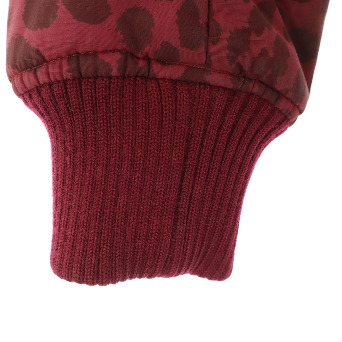 HYSTERIC ヒステリック 日本製 中綿ジャケット F バーガンディ ヒステリックグラマー レディース