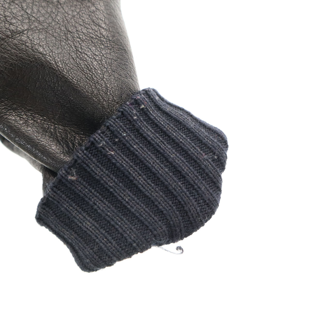 A.P.C. アーペーセー スタジャン XS ネイビー 袖レザー レディース