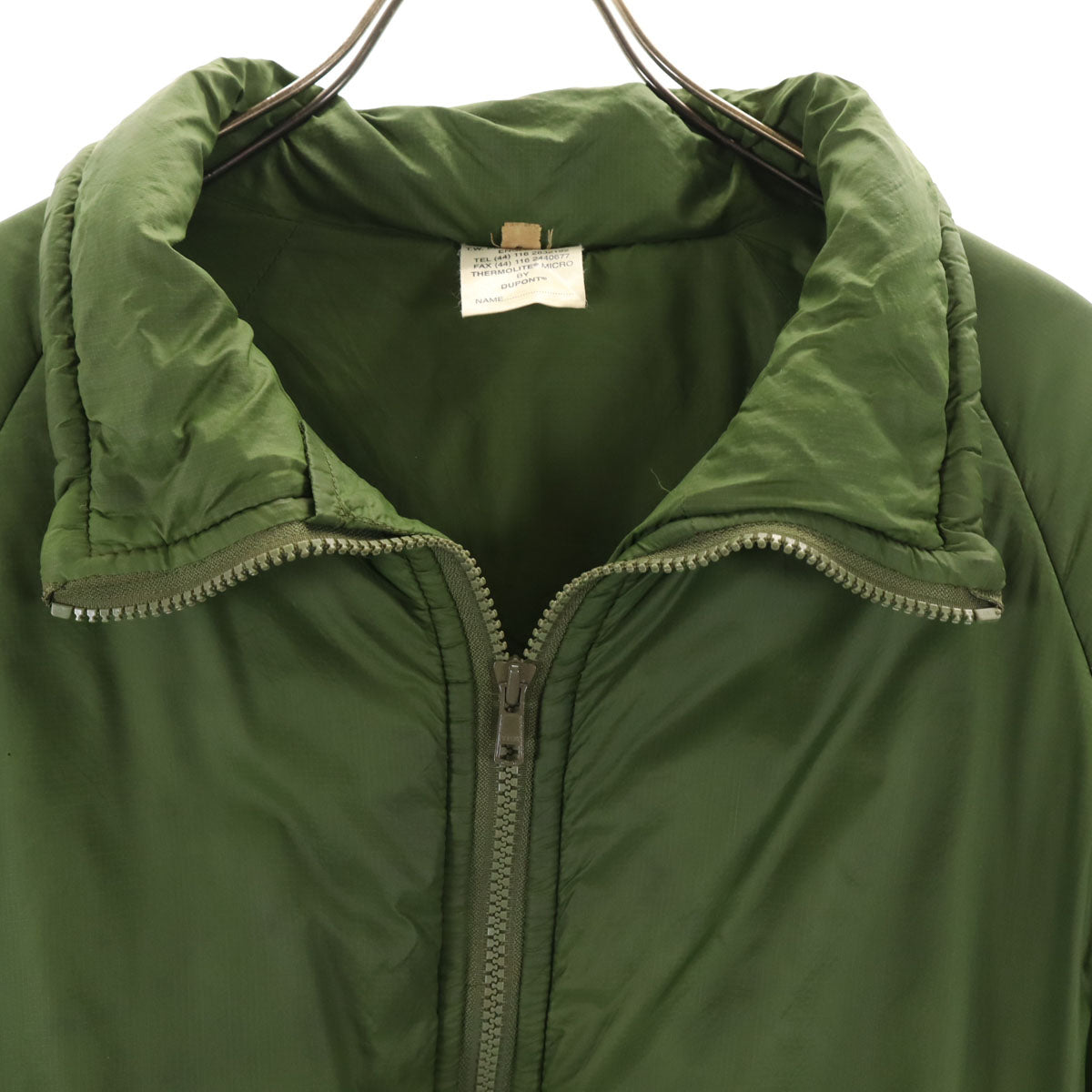 イギリス軍 サーマル ジャケット L カーキ 中綿入り メンズ