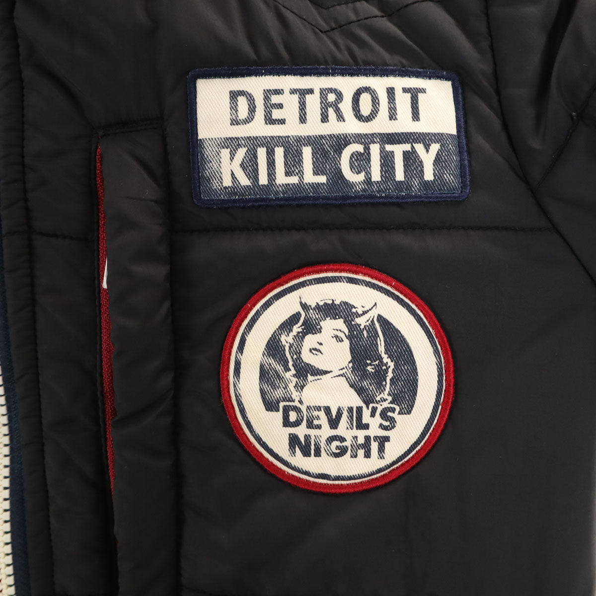 HYSTERIC GLAMOUR ヒステリックグラマー 中綿ジャケット F ブラック レディース