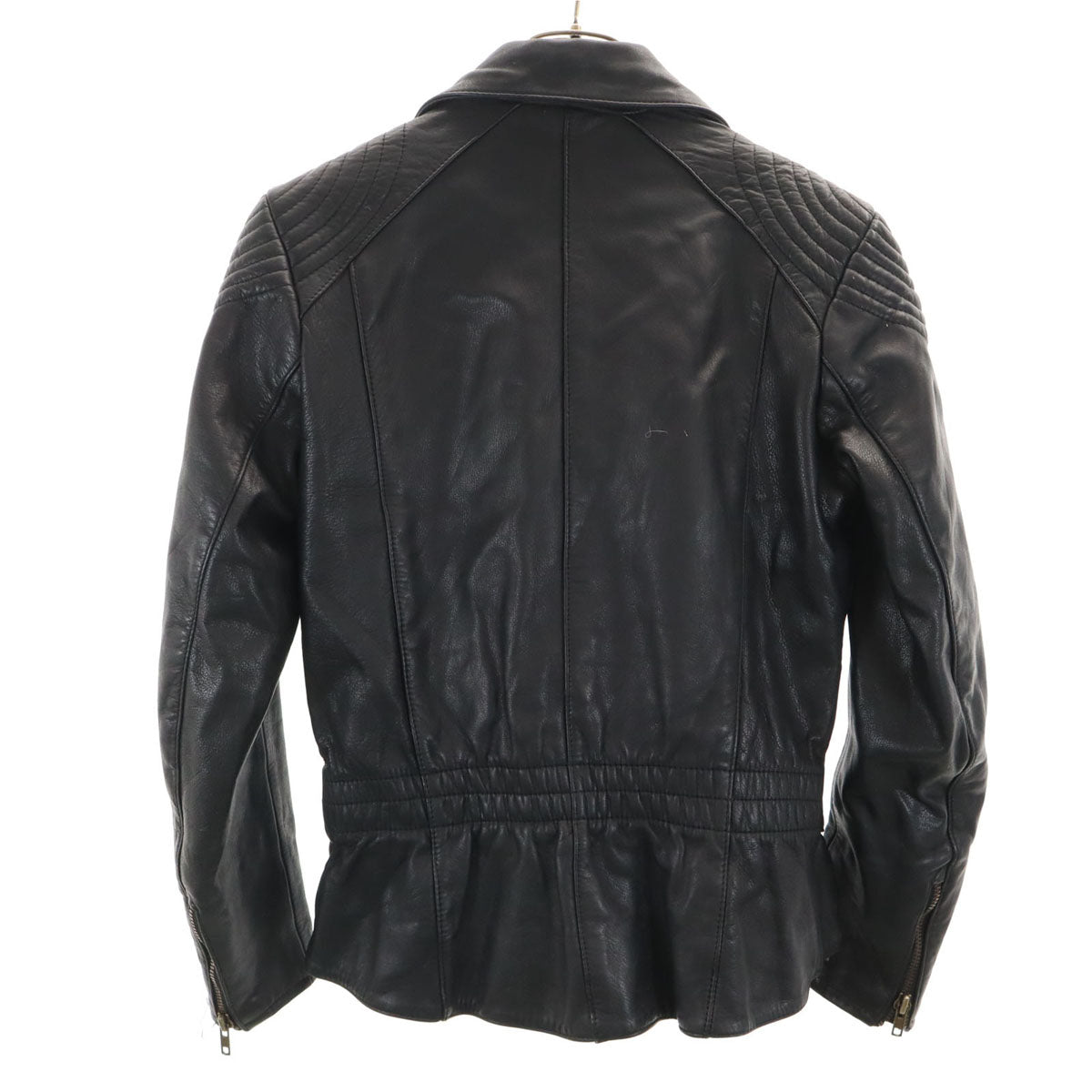 MQP レザー ライダースジャケット 40 ブラック メンズ