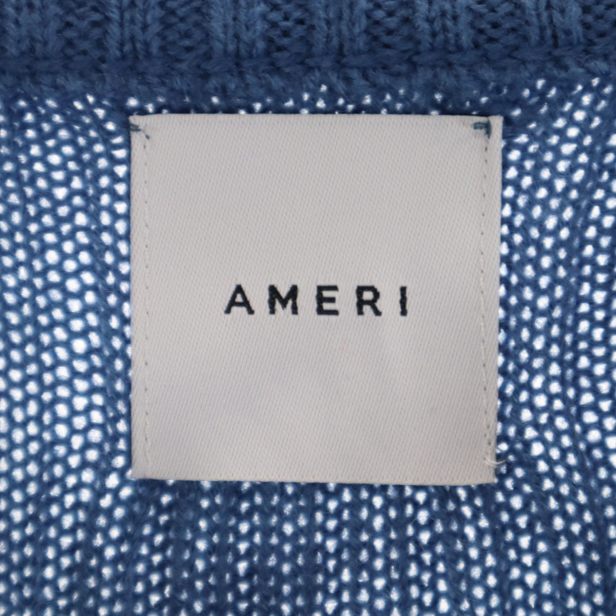 AMERI UNDRESSED アメリ 長袖 セーター 水色 ニット レディース