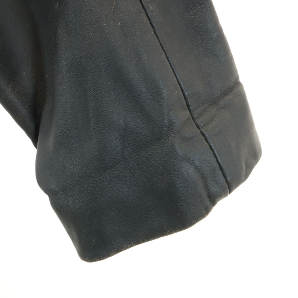 MARQUIS マーキス レザージャケット 6 チャコールブラック レディース