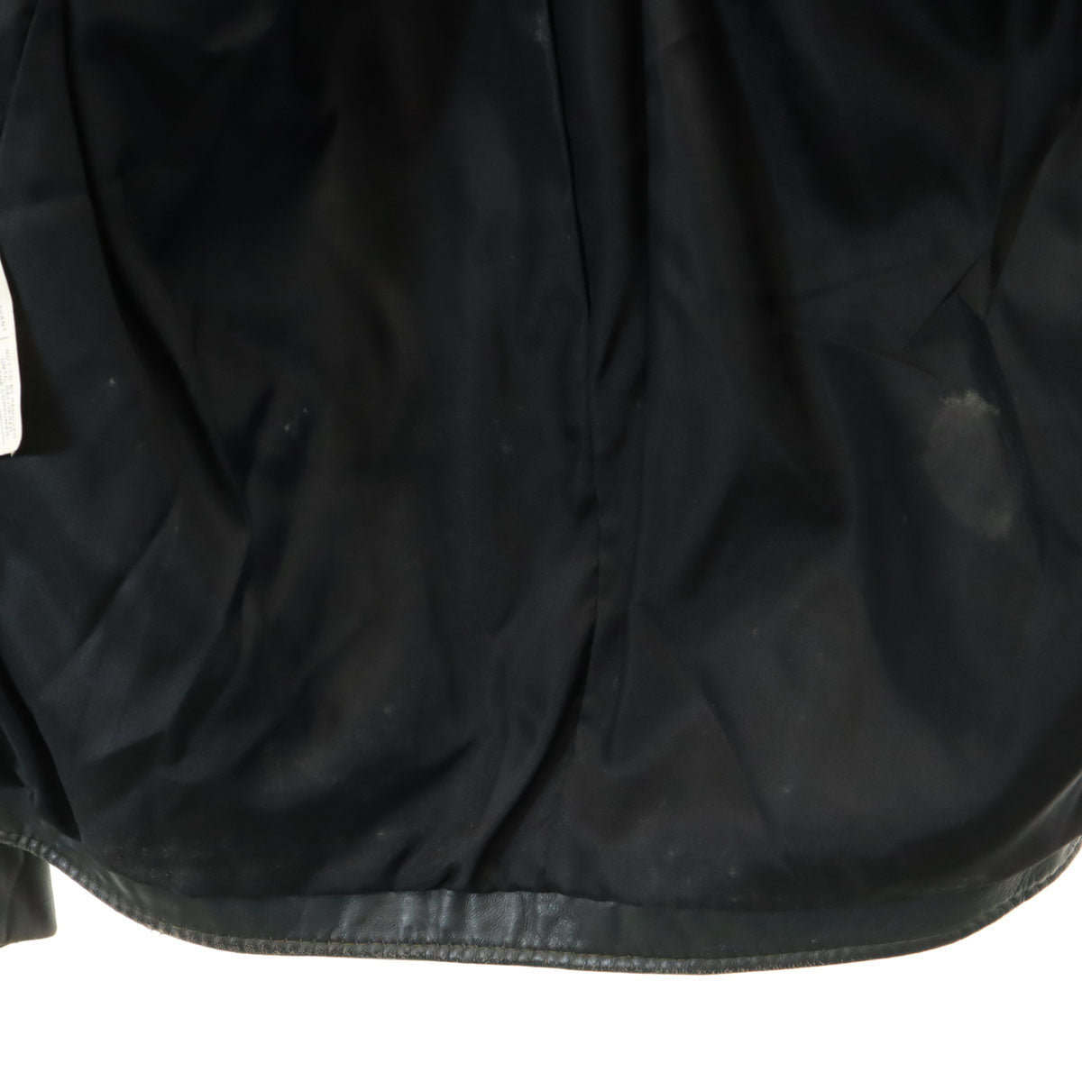 MARQUIS マーキス レザージャケット 6 チャコールブラック レディース