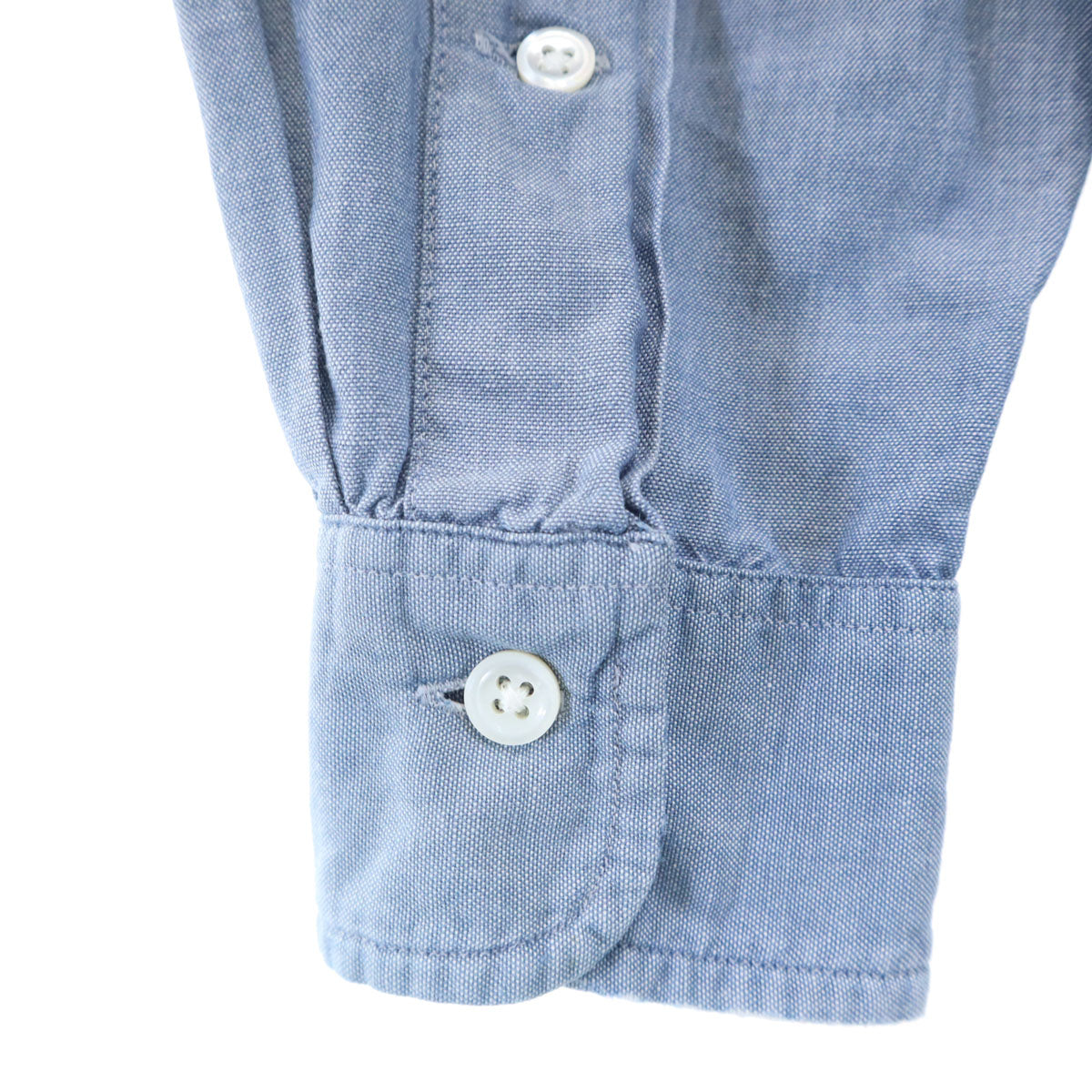 Polo by Ralph Lauren ポロバイラルフローレン 長袖 ボタンダウンシャツ M ブルーグレー メンズ