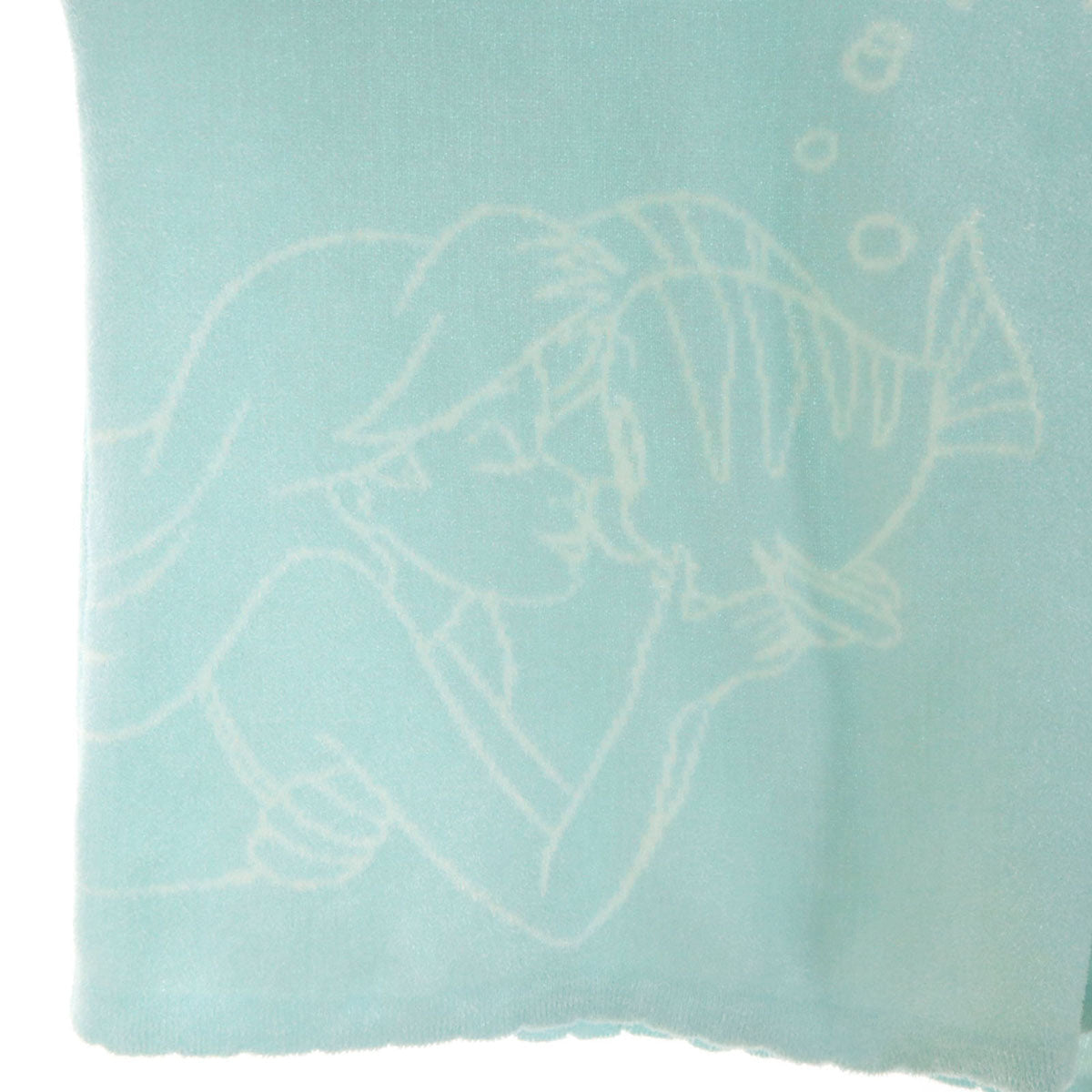 SNIDEL HOME スナイデル ホーム Disney ディズニー コラボ 長袖 ルームウェア 上下 セットアップ F ブルー系 リトルマーメイド ふわもこ 3点セット レディース