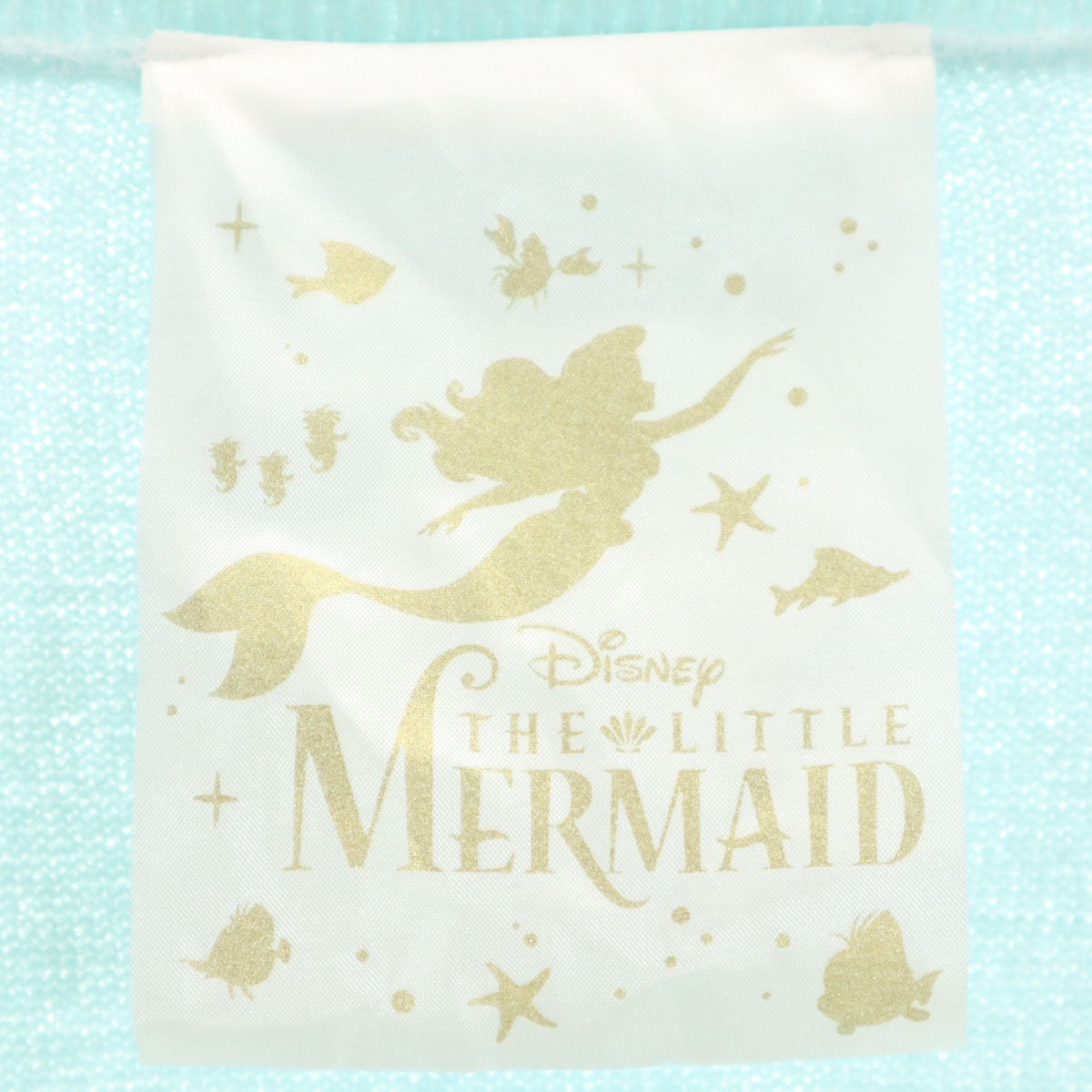 SNIDEL HOME スナイデル ホーム Disney ディズニー コラボ 長袖 ルームウェア 上下 セットアップ F ブルー系 リトルマーメイド ふわもこ 3点セット レディース