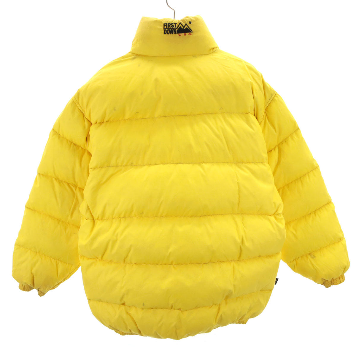 FIRSTDOWN ファーストダウン リバーシブル ダウンジャケット S ブラック メンズ