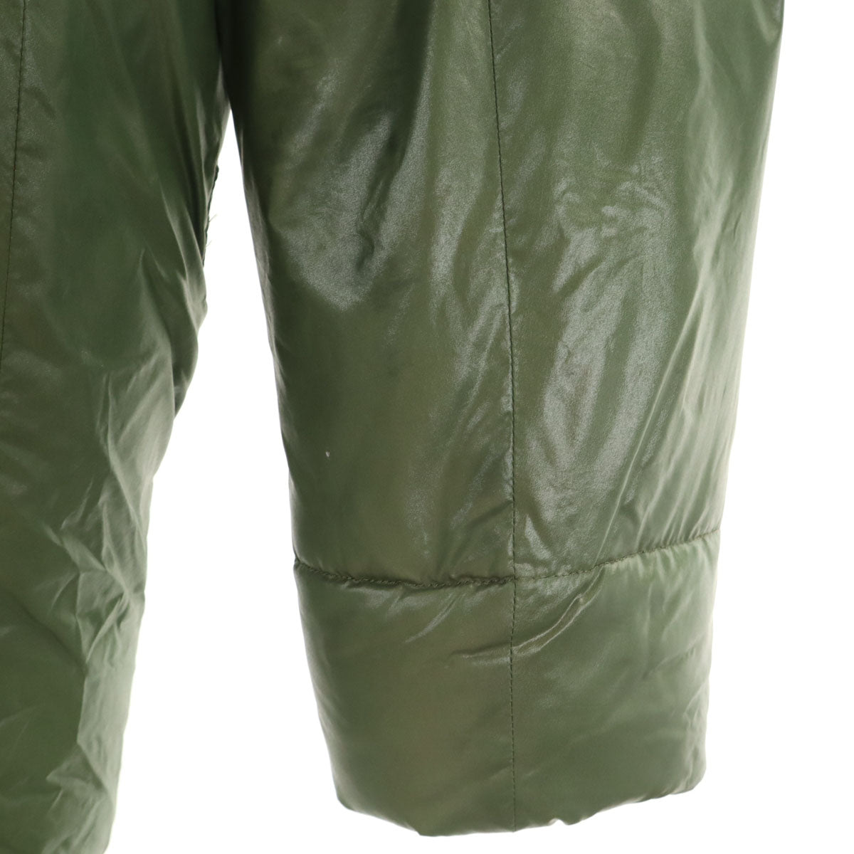 HUNTING WORLD ハンティングワールド ダウンジャケット 50 カーキ ラクーンファー付き メンズ