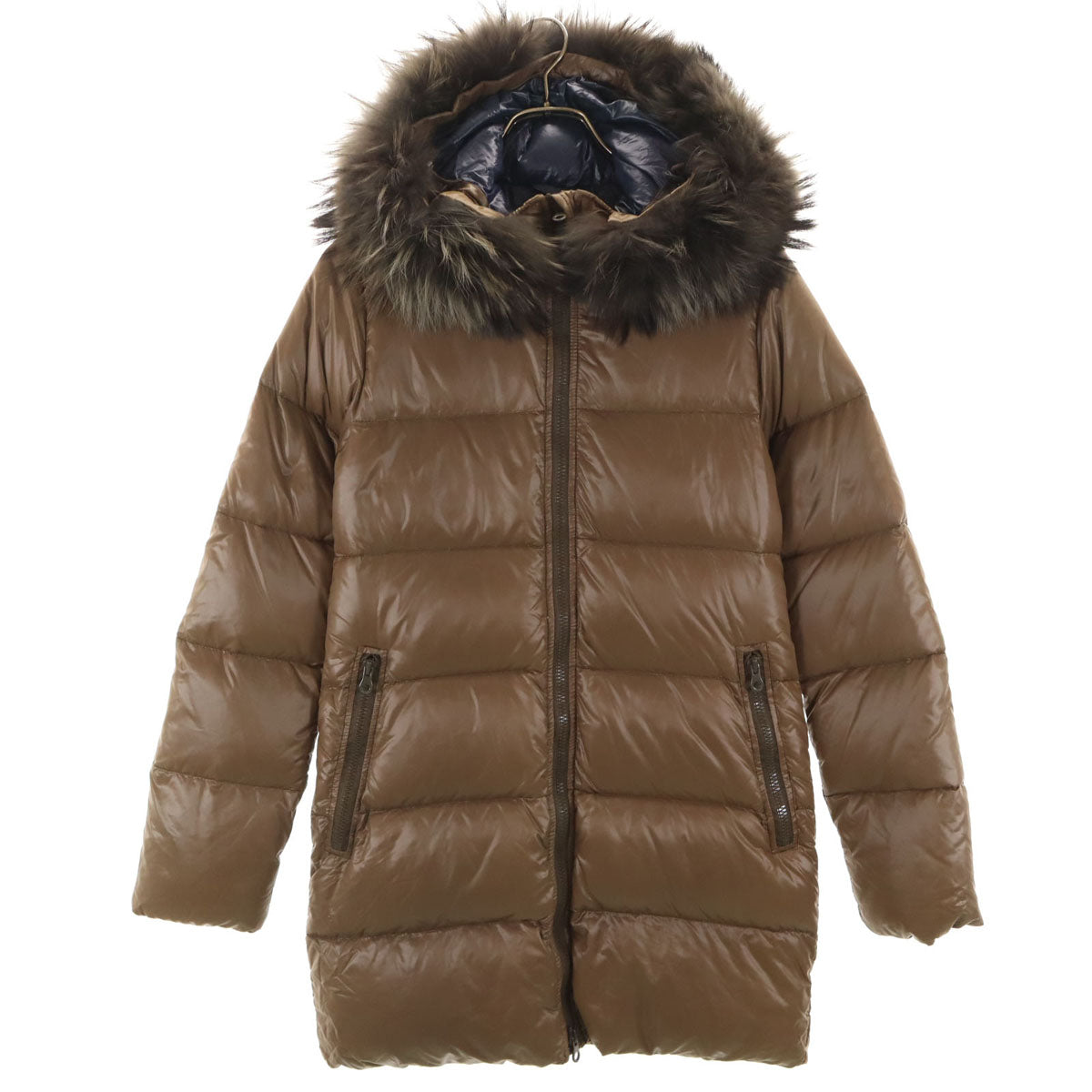 DUVETICA デュベティカ ダウンコート 38 ブラウン レディース