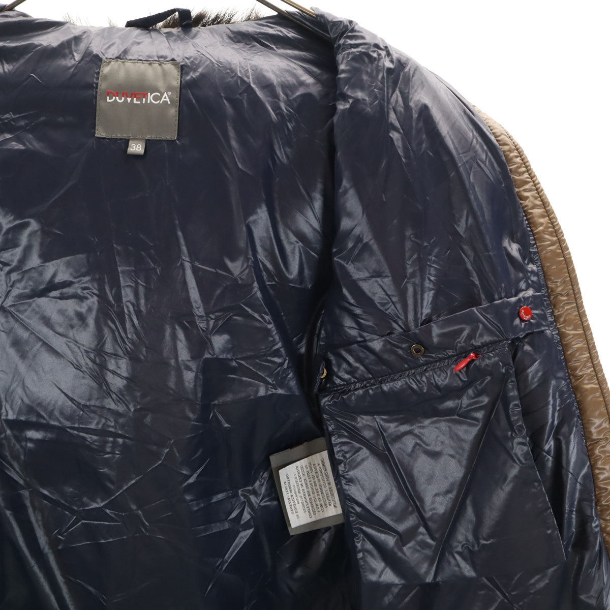 DUVETICA デュベティカ ダウンコート 38 ブラウン レディース
